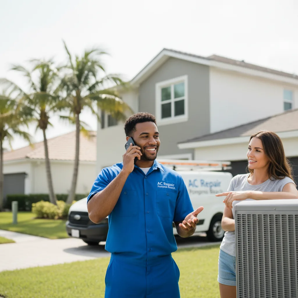 AC Repair Pompano Beach customer support in West Friendship